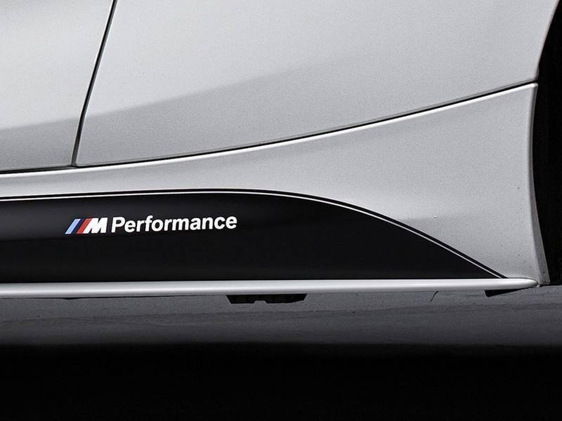M Performance Side Sill Decal Stickers for BMW 1 Series & 2 Series (2014-2020, F20 F21 F22 F23), Vinyl Overlays, BMW M Performance - AUTOID | Premium Automotive Accessories