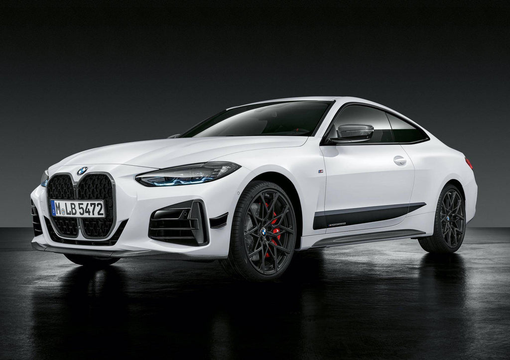 M Performance Side Flicks for BMW 4 Series (2020+, G22) - AUTOID® - Side Skirts & Winglets - BMW M Performance