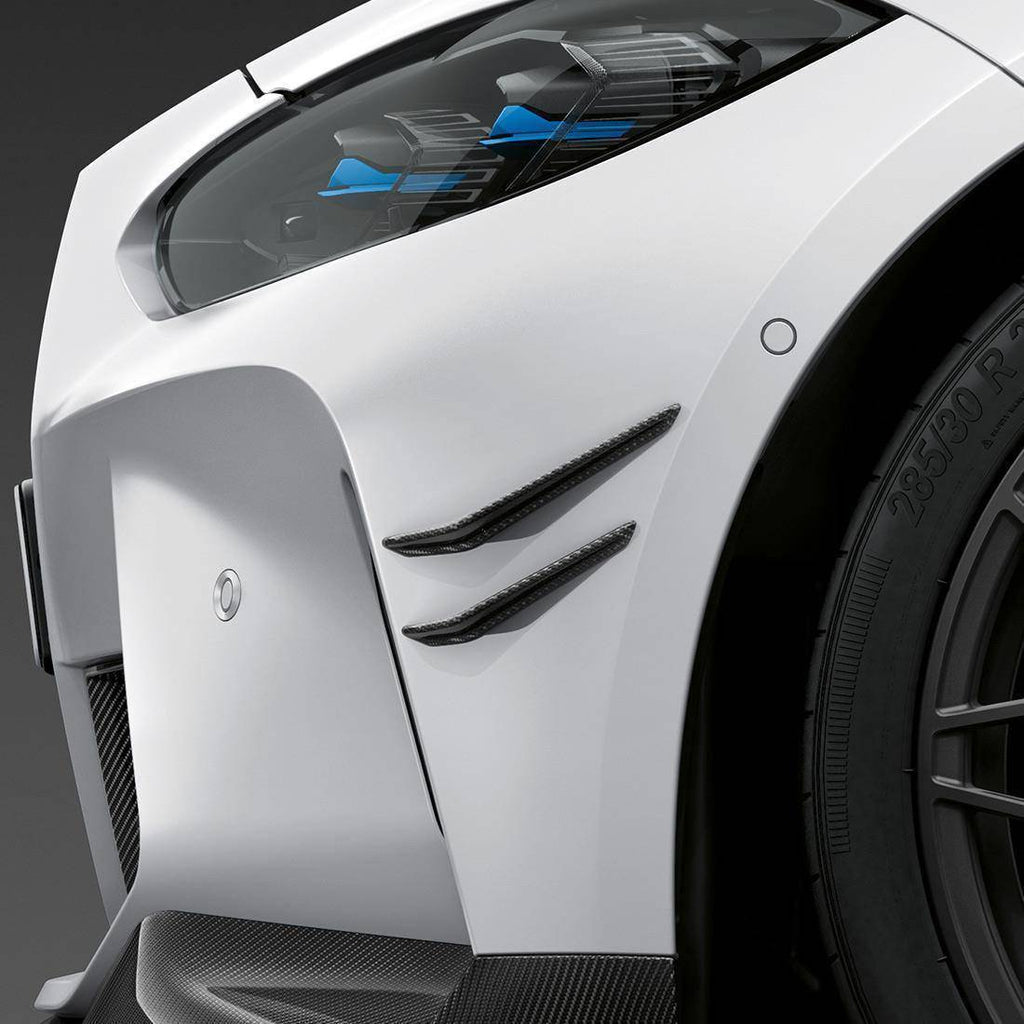 M Performance Side Flicks for BMW M3 & M4 (2021+, G80 G81 G82 G83) - AUTOID® - Side Skirts & Winglets - BMW M Performance