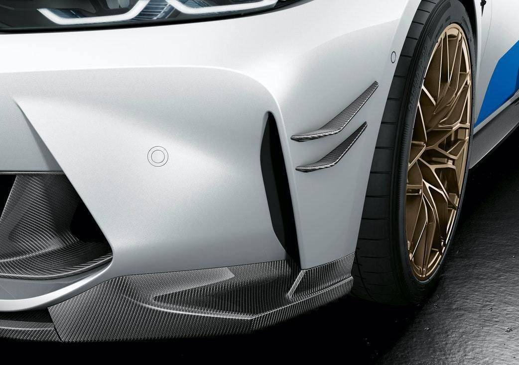 M Performance Side Flicks for BMW M3 & M4 (2021+, G80 G81 G82 G83) - AUTOID® - Side Skirts & Winglets - BMW M Performance