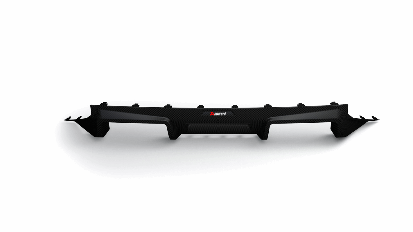 Akrapovic BMW M2 G87 Rear Diffuser by Akrapovic  Rear Diffusers  AUTOID®  