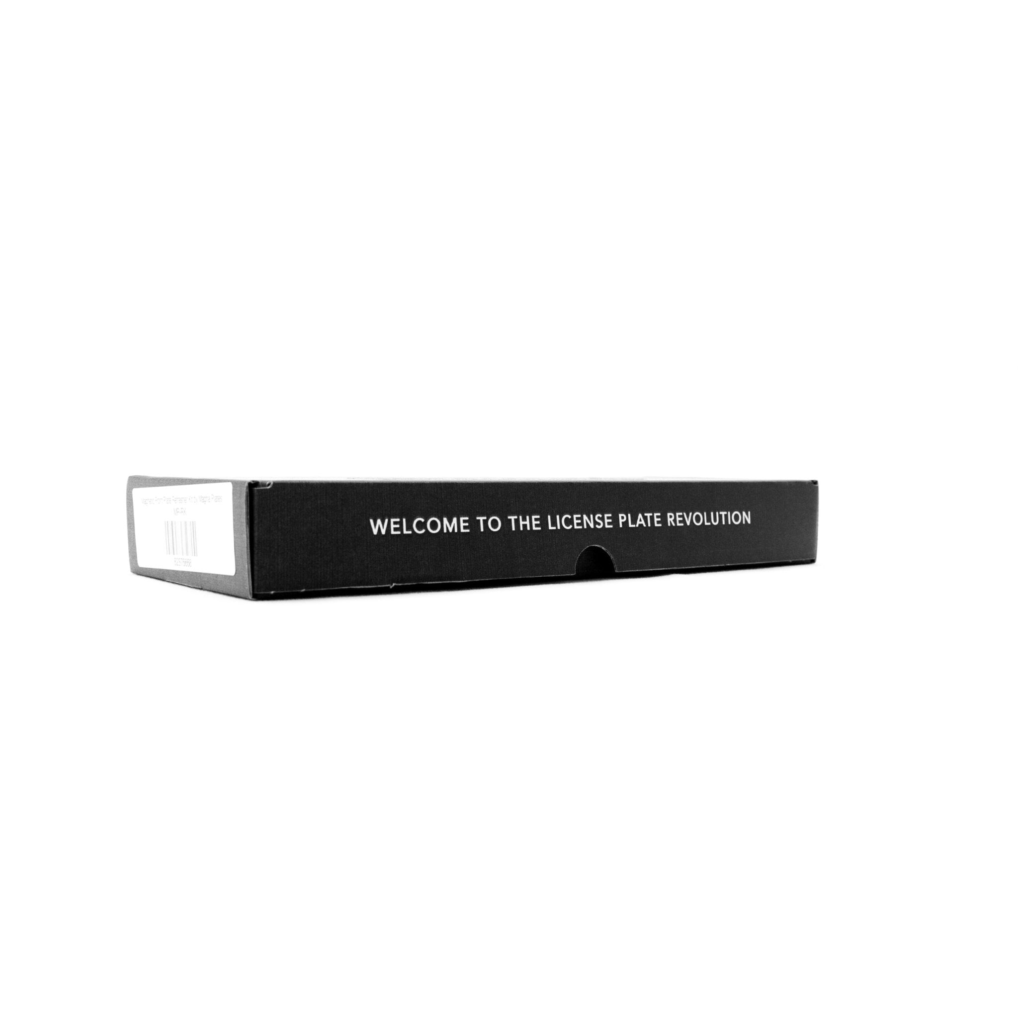 Magnetic Front & Rear Number Plate Holder Kit by Plateless - AUTOID® - Vehicle Dress Up Caps & Covers - Magna Plate