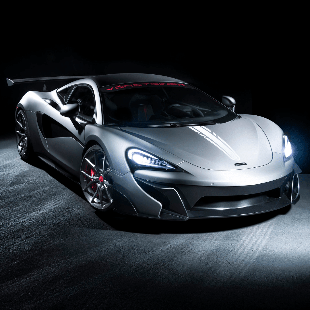 McLaren 570S VX Aero Front Bumper w/ Front Splitter by Vorsteiner - AUTOID® - Front & Rear Bumpers - Vorsteiner