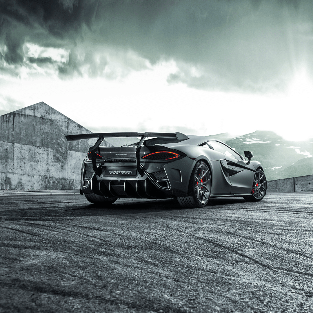 McLaren 570S VX Aero Rear Bumper w/ Rear Diffuser - AUTOID® - Front & Rear Bumpers - Vorsteiner