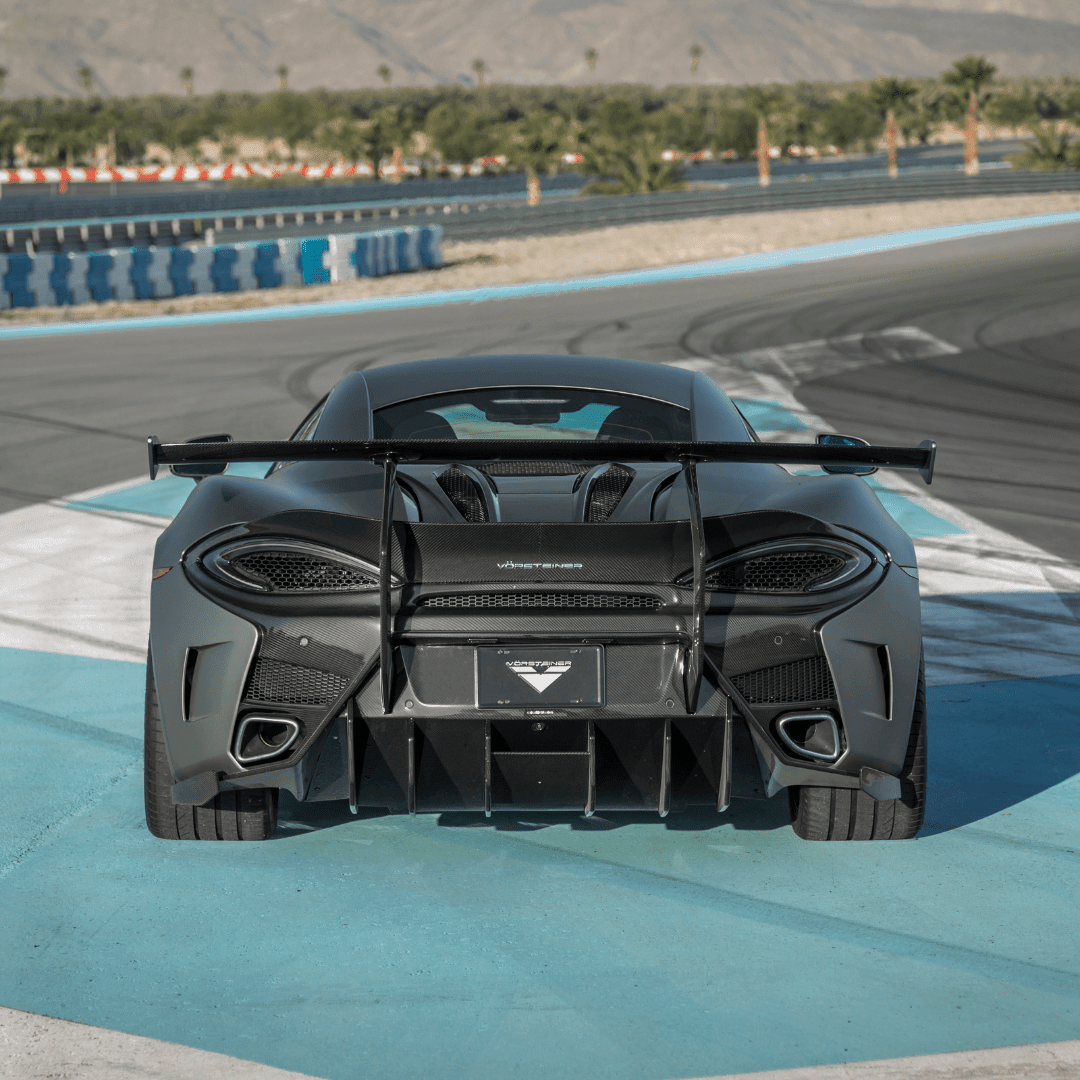 McLaren 570S VX Aero Rear Bumper w/ Rear Diffuser - AUTOID® - Front & Rear Bumpers - Vorsteiner
