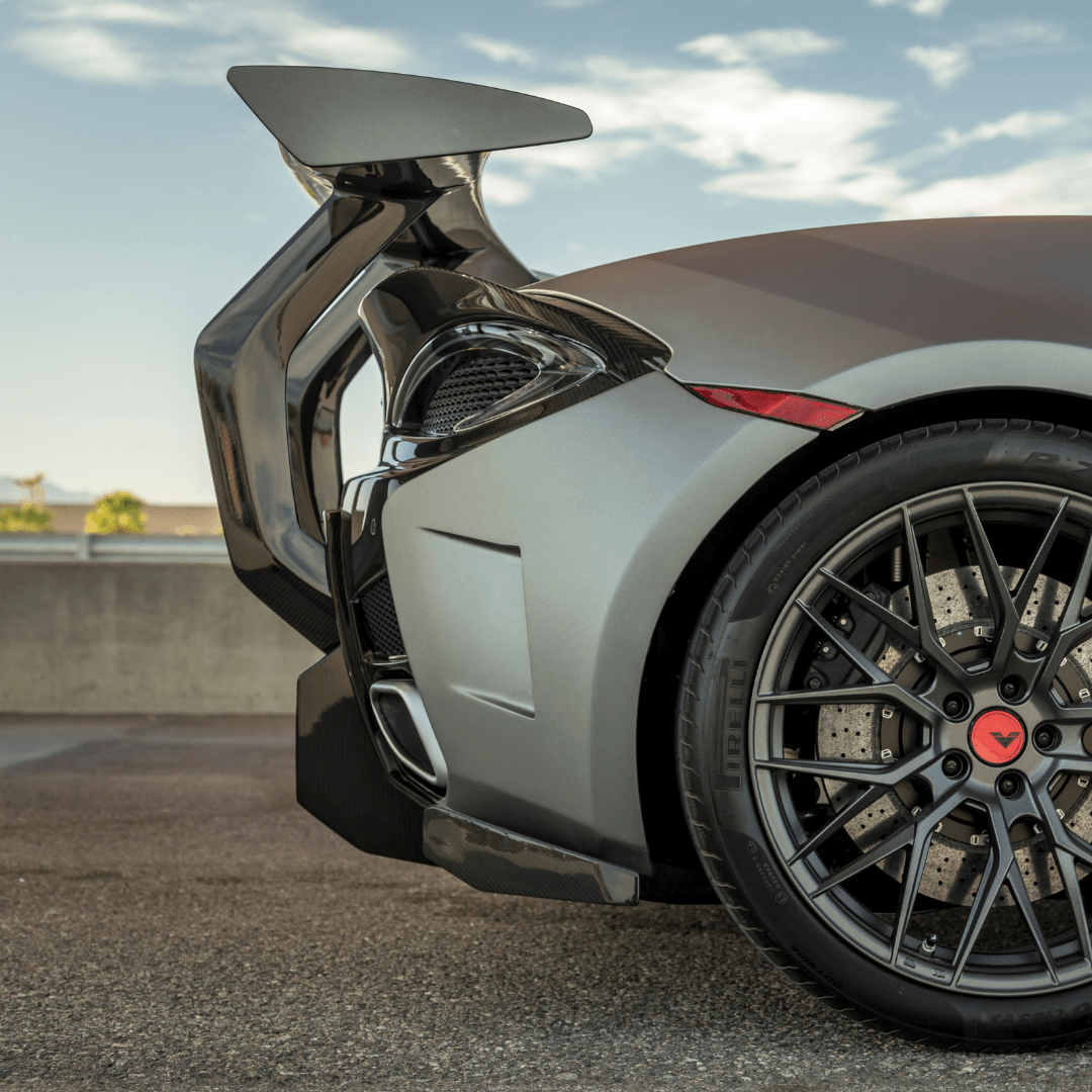 McLaren 570S VX Aero Rear Bumper w/ Rear Diffuser - AUTOID - Front & Rear Bumpers - Vorsteiner