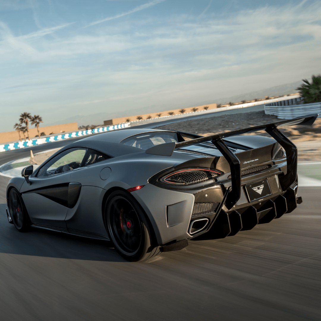 McLaren 570S VX Aero Rear Bumper w/ Rear Diffuser - AUTOID - Front & Rear Bumpers - Vorsteiner