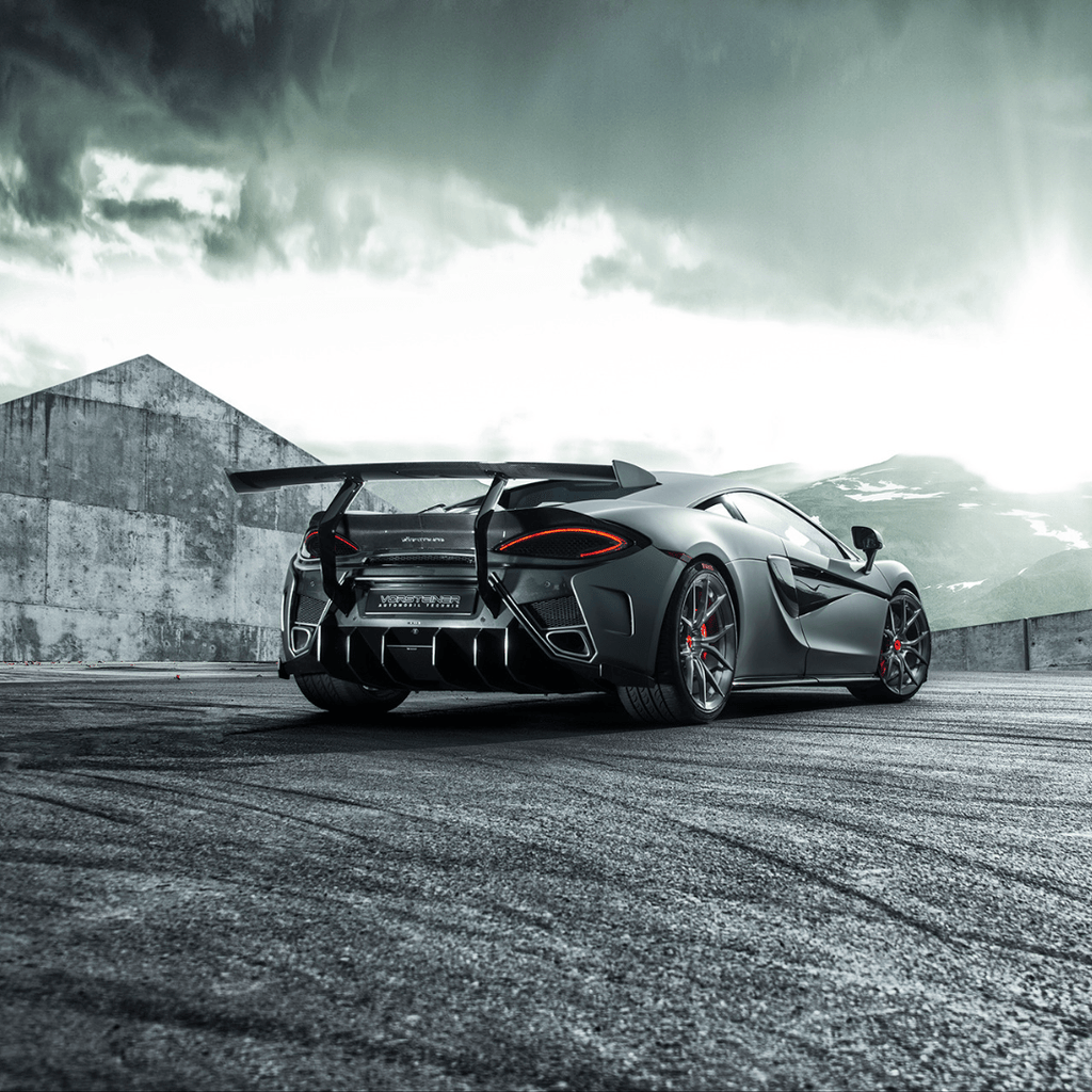McLaren 570S VX Aero Rear Bumper w/ Rear Diffuser - AUTOID - Front & Rear Bumpers - Vorsteiner