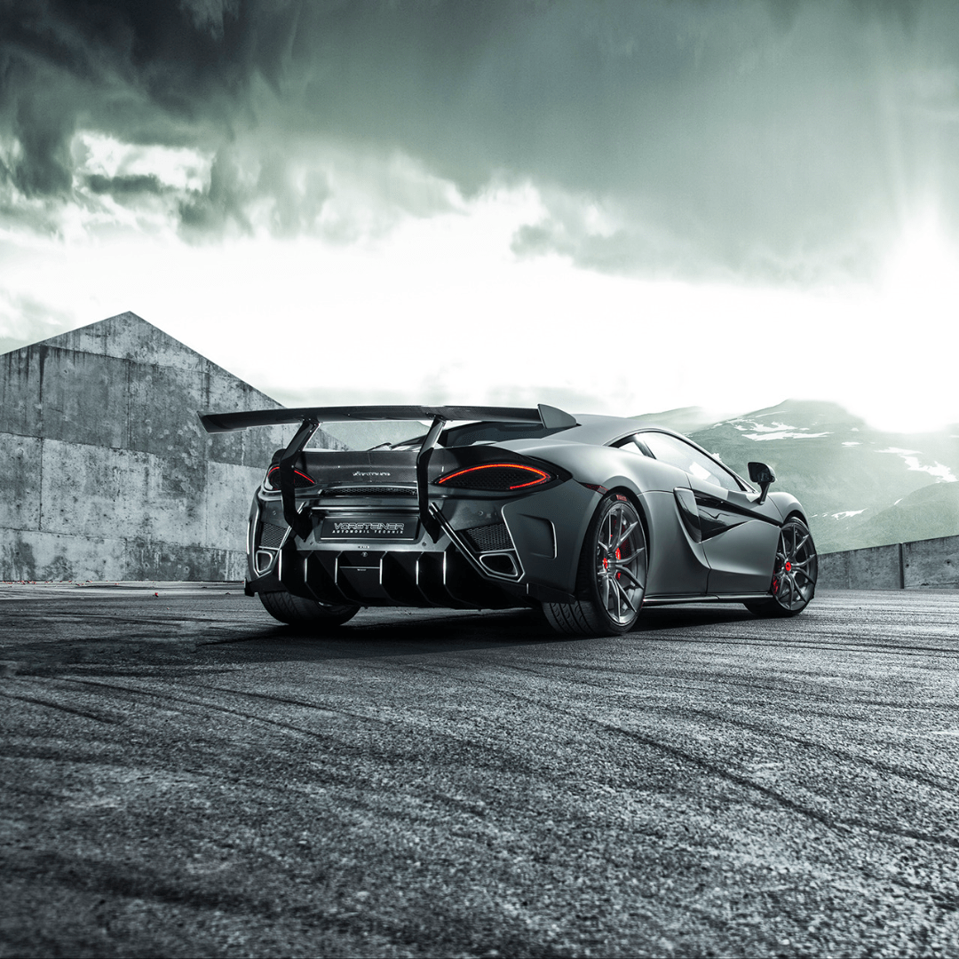 McLaren 570S VX Aero Rear Bumper w/ Rear Diffuser - AUTOID - Front & Rear Bumpers - Vorsteiner