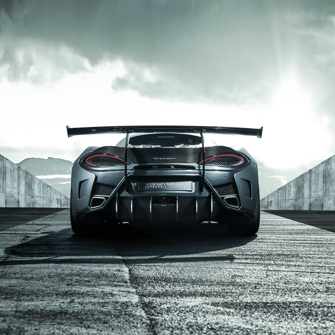 McLaren 570S VX Aero Rear Bumper w/ Rear Diffuser - AUTOID® - Front & Rear Bumpers - Vorsteiner