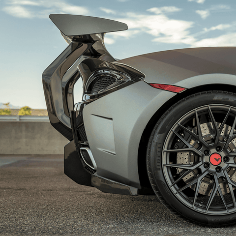 McLaren 570S VX Aero Rear Bumper w/ Rear Diffuser - AUTOID® - Front & Rear Bumpers - Vorsteiner