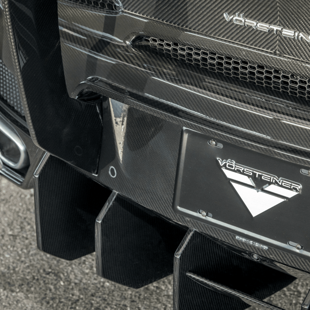 Mclaren 570S VX Aero Wing Blade Carbon Fiber w/ Carbon Fiber Uprights by Vorsteiner - AUTOID® - Rear Wings - Vorsteiner