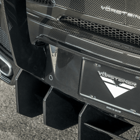 Mclaren 570S VX Aero Wing Blade Carbon Fiber w/ Carbon Fiber Uprights by Vorsteiner - AUTOID® - Rear Wings - Vorsteiner