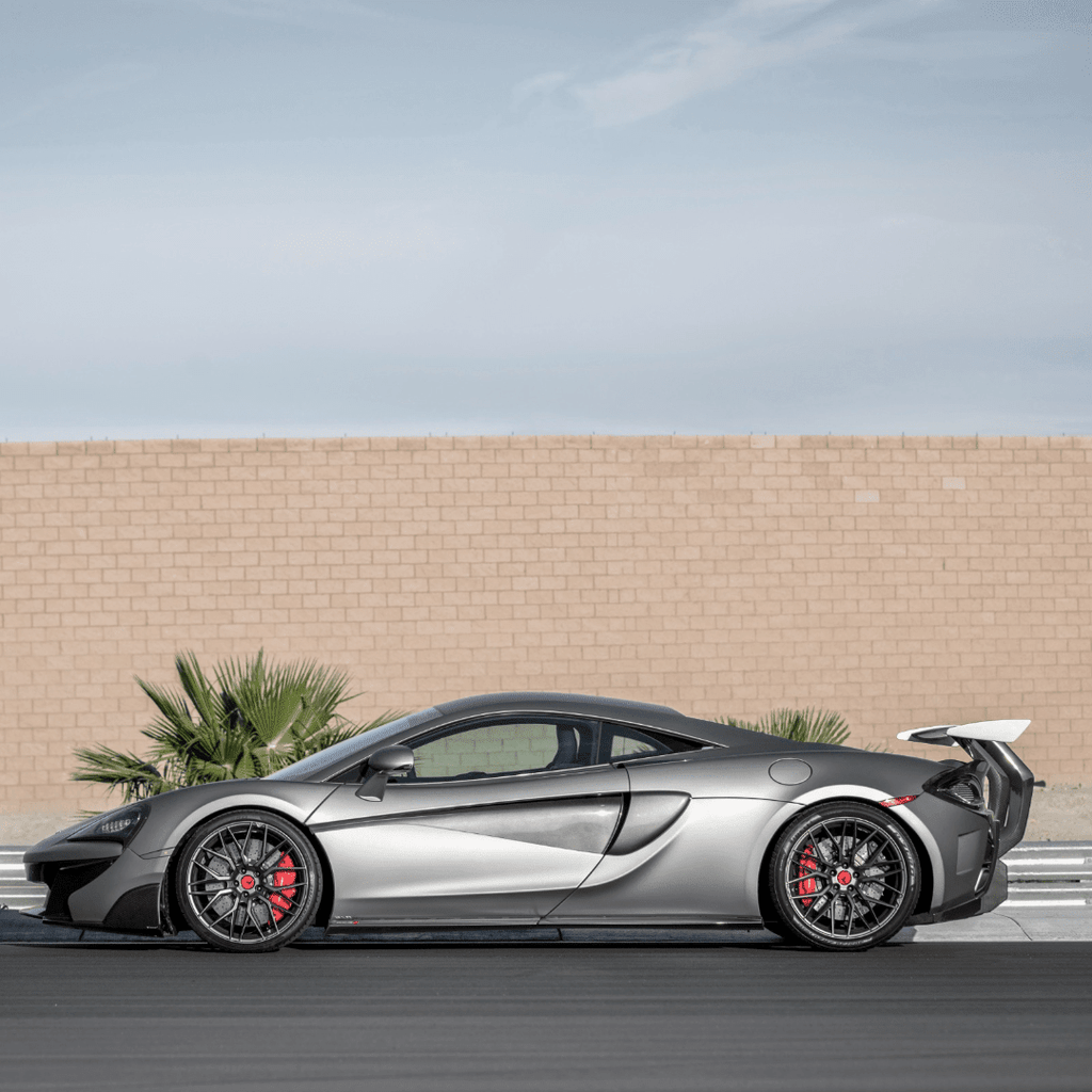 Mclaren 570S VX Aero Wing Blade Carbon Fiber w/ Carbon Fiber Uprights by Vorsteiner - AUTOID® - Rear Wings - Vorsteiner