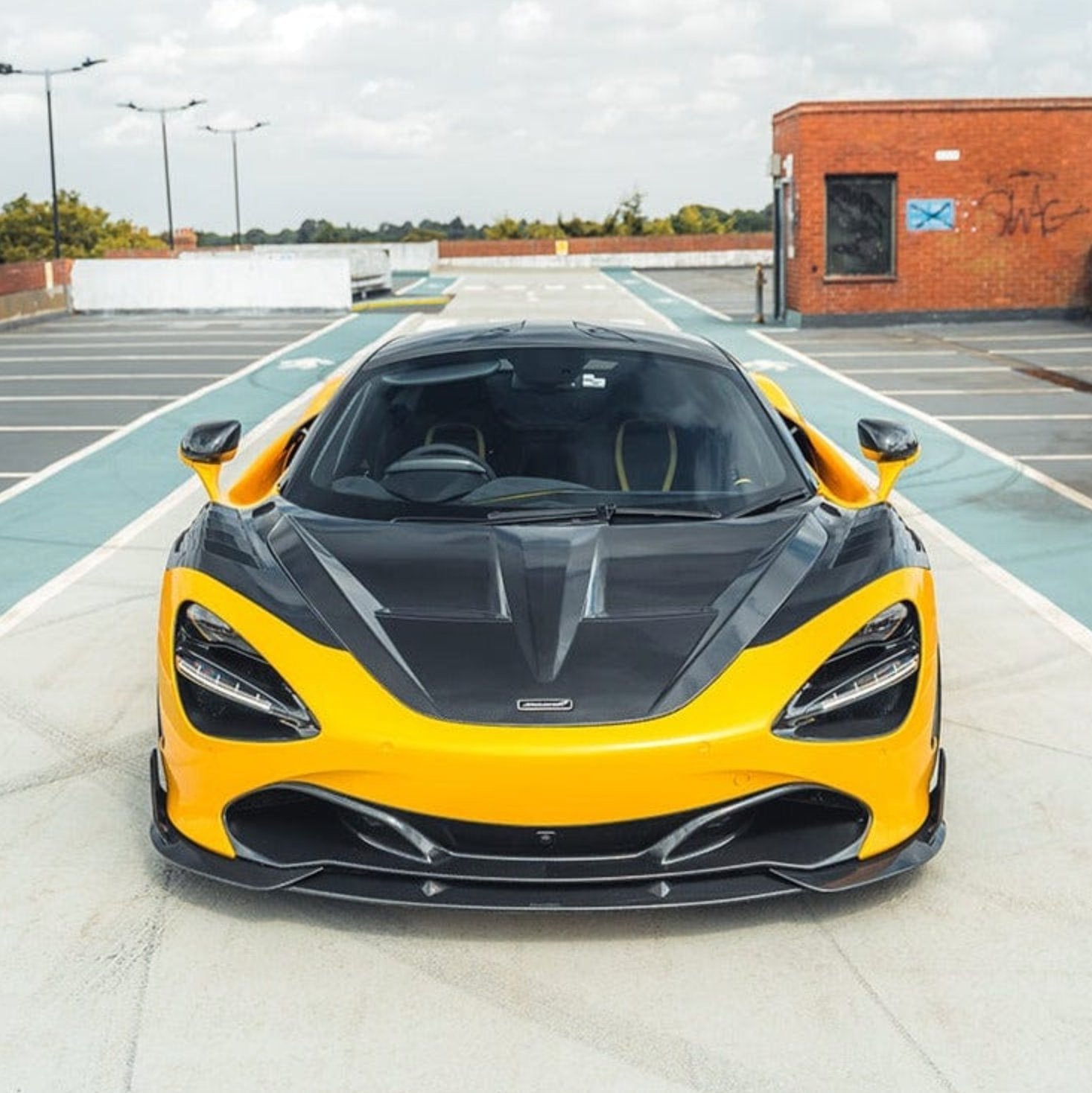 McLaren 720s Carbon Fibre Front Bonnet - AUTOID® - Front Hood - CT Design