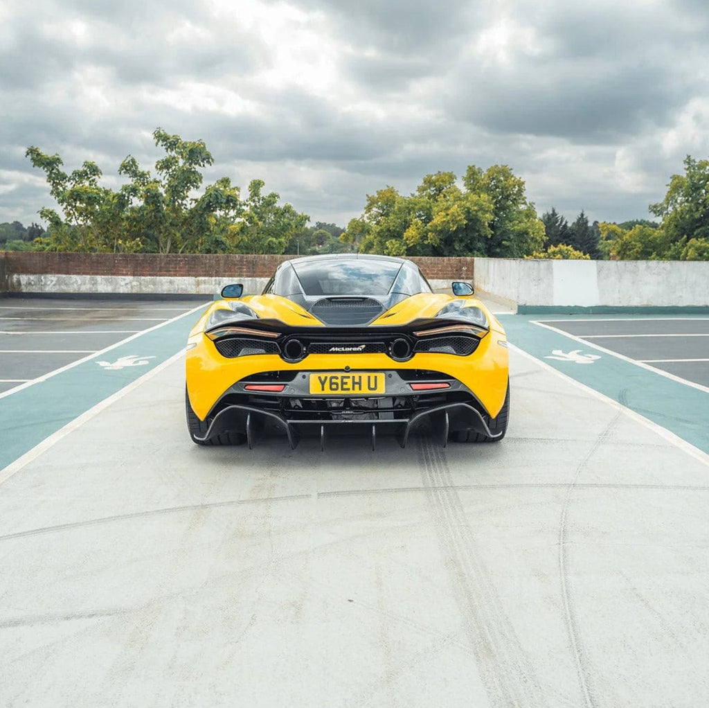 McLaren 720s Carbon Fibre Rear Diffuser - AUTOID® - Front Lips & Splitters - CT Design