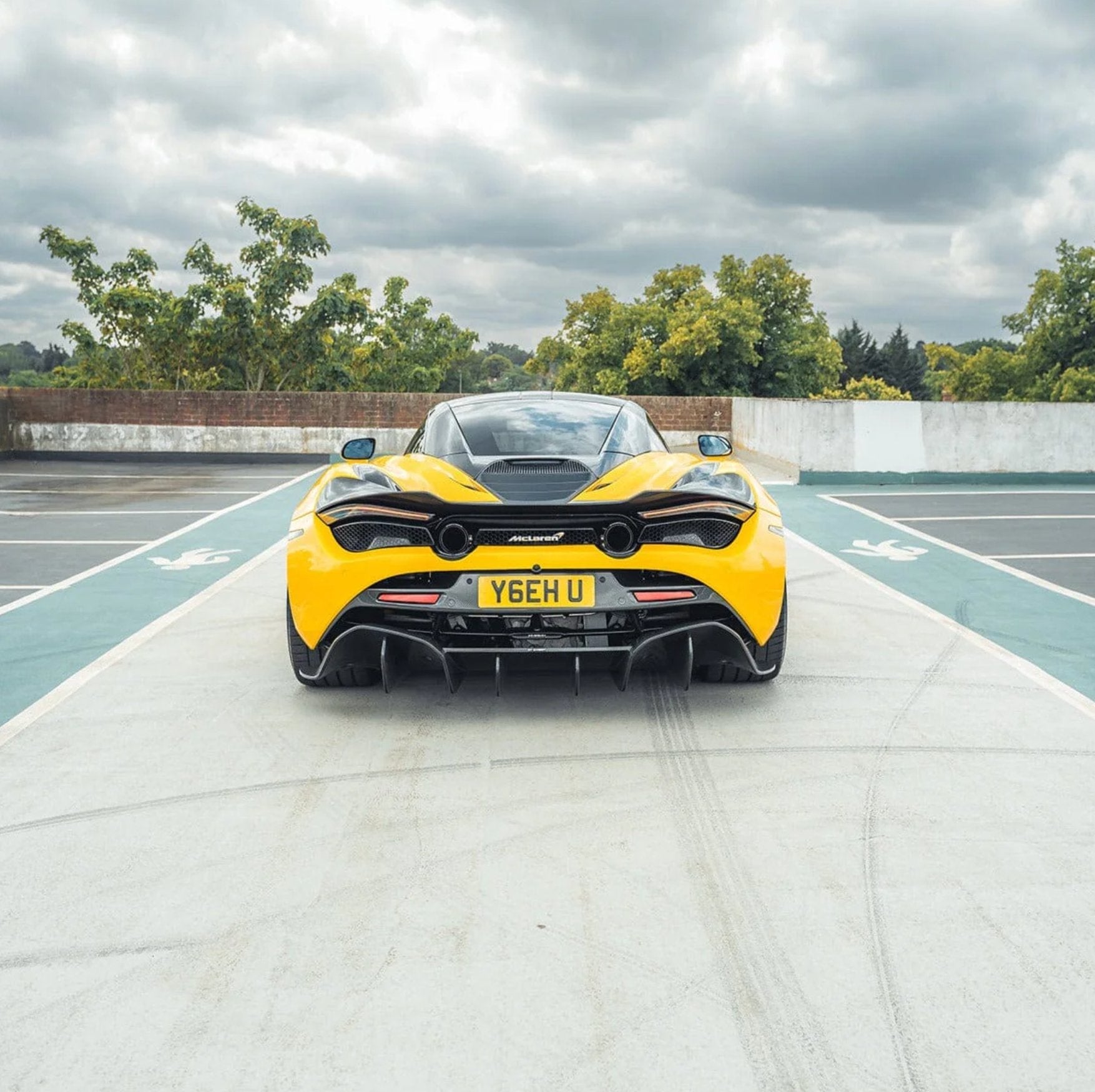 McLaren 720s Carbon Fibre Rear Diffuser - AUTOID® - Front Lips & Splitters - CT Design