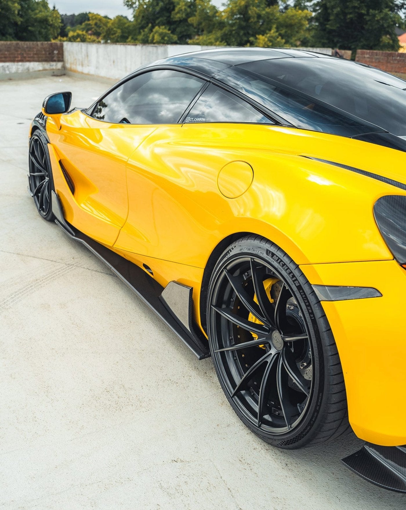McLaren 720s Carbon Fibre Side Skirts - AUTOID® - Front Lips & Splitters - CT Design