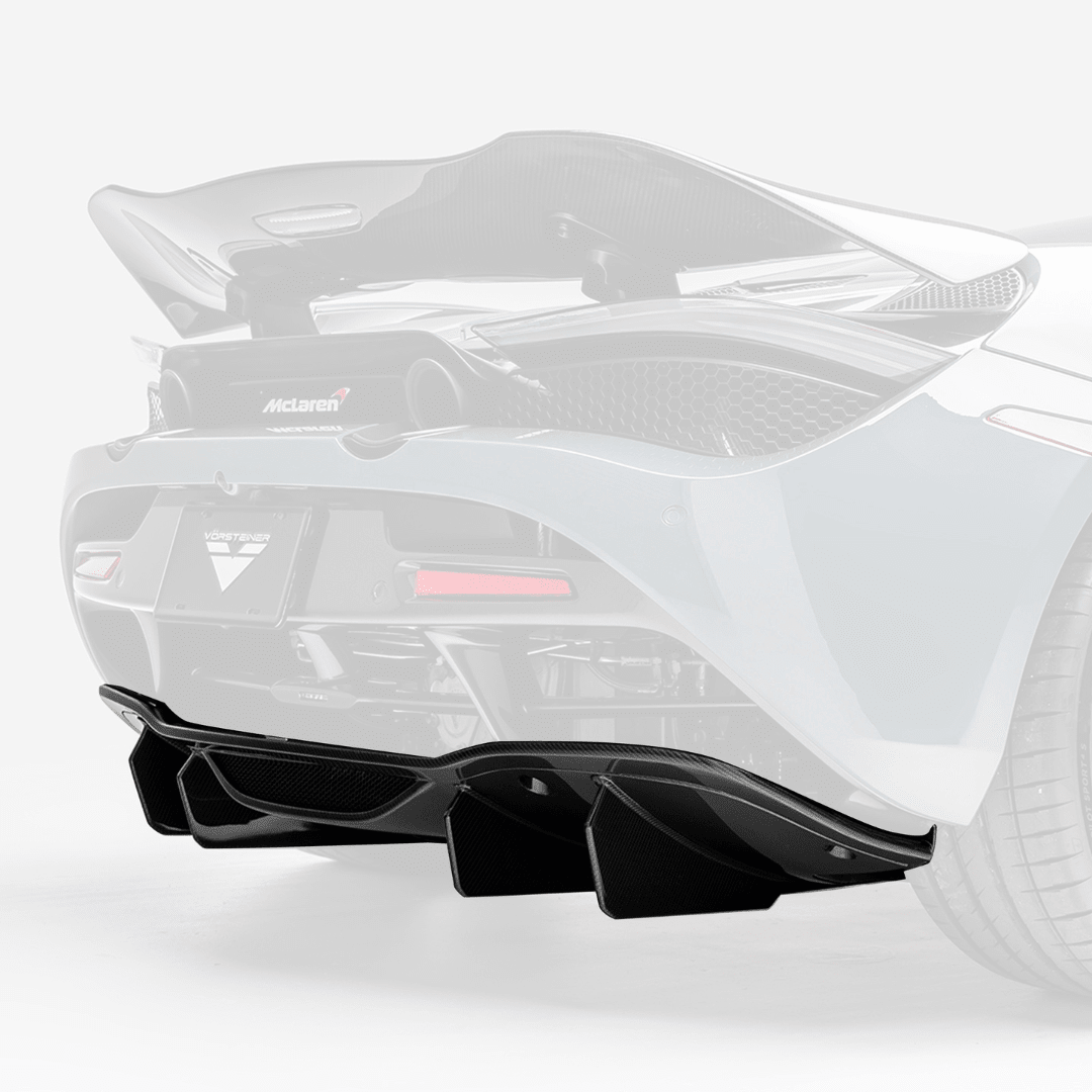 McLaren 720S Silverstone Edition Aero Rear Diffuser by Vorsteiner - AUTOID® - Rear Diffusers - Vorsteiner