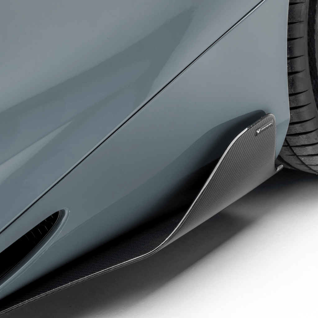 McLaren 720S Silverstone Edition Aero Side Blades by Vorsteiner - AUTOID® - Side Skirts & Winglets - Vorsteiner