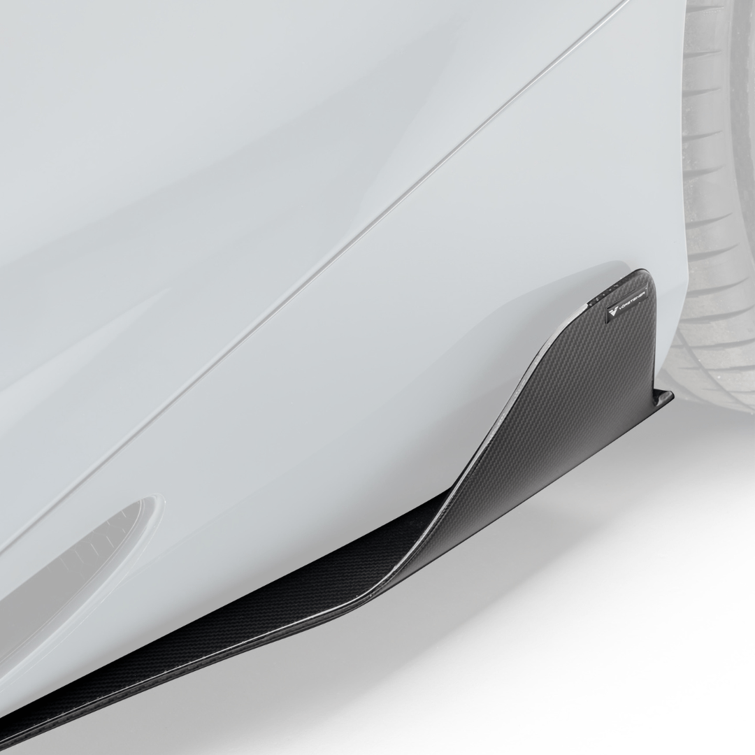 McLaren 720S Silverstone Edition Aero Side Blades by Vorsteiner - AUTOID - Side Skirts & Winglets - Vorsteiner