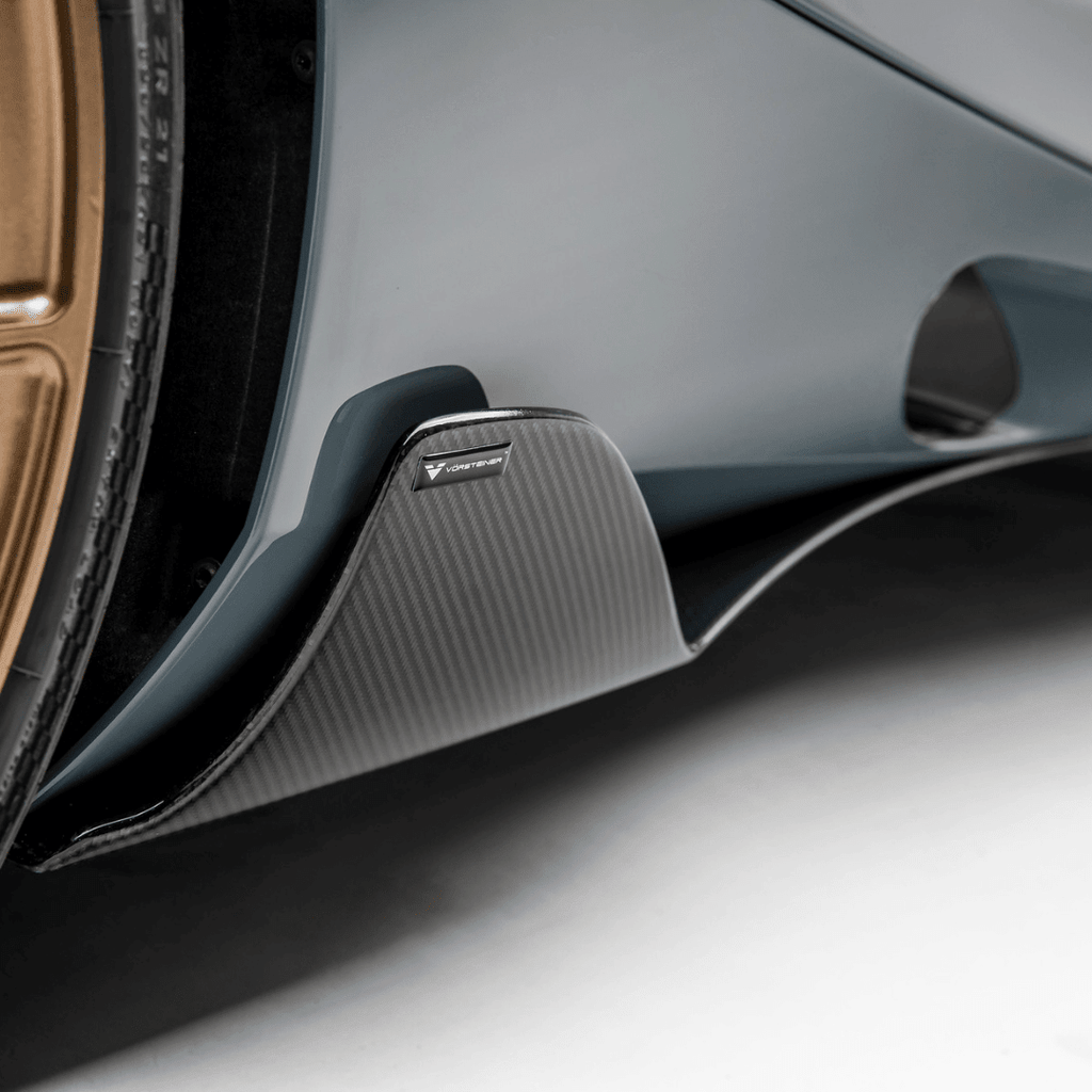 McLaren 720S Silverstone Edition Aero Side Blades by Vorsteiner - AUTOID® - Side Skirts & Winglets - Vorsteiner