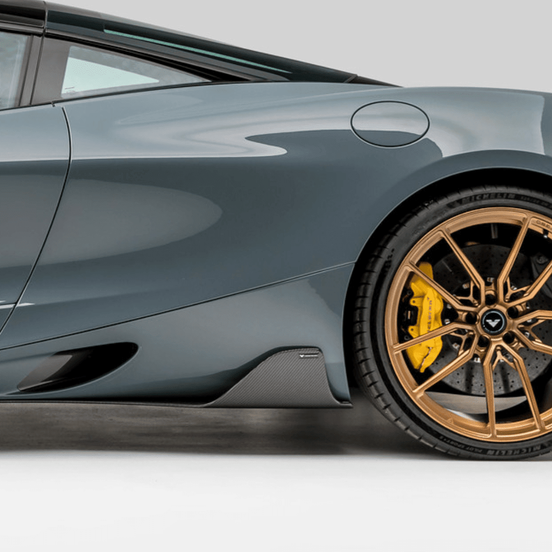 McLaren 720S Silverstone Edition Aero Side Blades by Vorsteiner - AUTOID® - Side Skirts & Winglets - Vorsteiner
