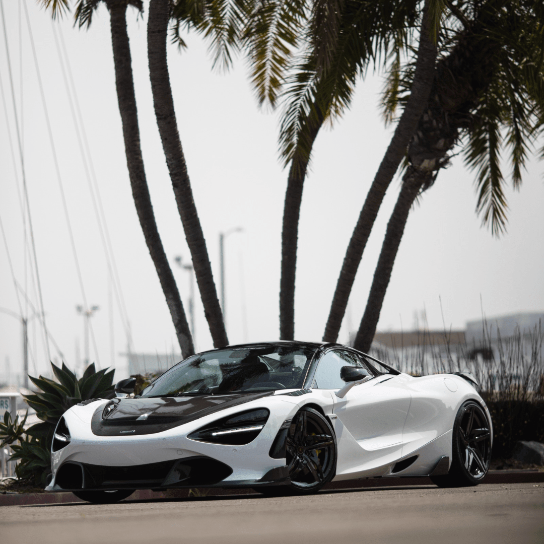 McLaren 720S Spyder Silverstone Edition Aero Front Fenders w/ Integrated Vents by Vorsteiner - AUTOID® - Replacement Fenders - Vorsteiner