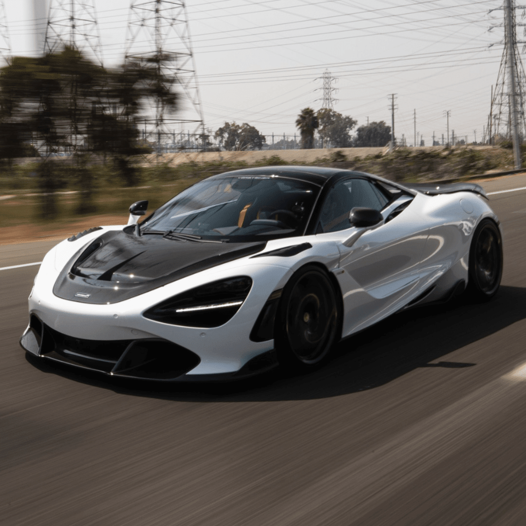 McLaren 720S Spyder Silverstone Edition Aero Front Fenders w/ Integrated Vents by Vorsteiner - AUTOID® - Replacement Fenders - Vorsteiner