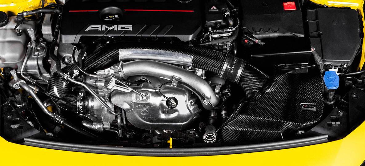 Mercedes A250, A35 AMG W177, CLA 35 AMG & CLA250 Eventuri Carbon Fibre Intake Kit (2018+) - AUTOID - Air Intakes - Eventuri