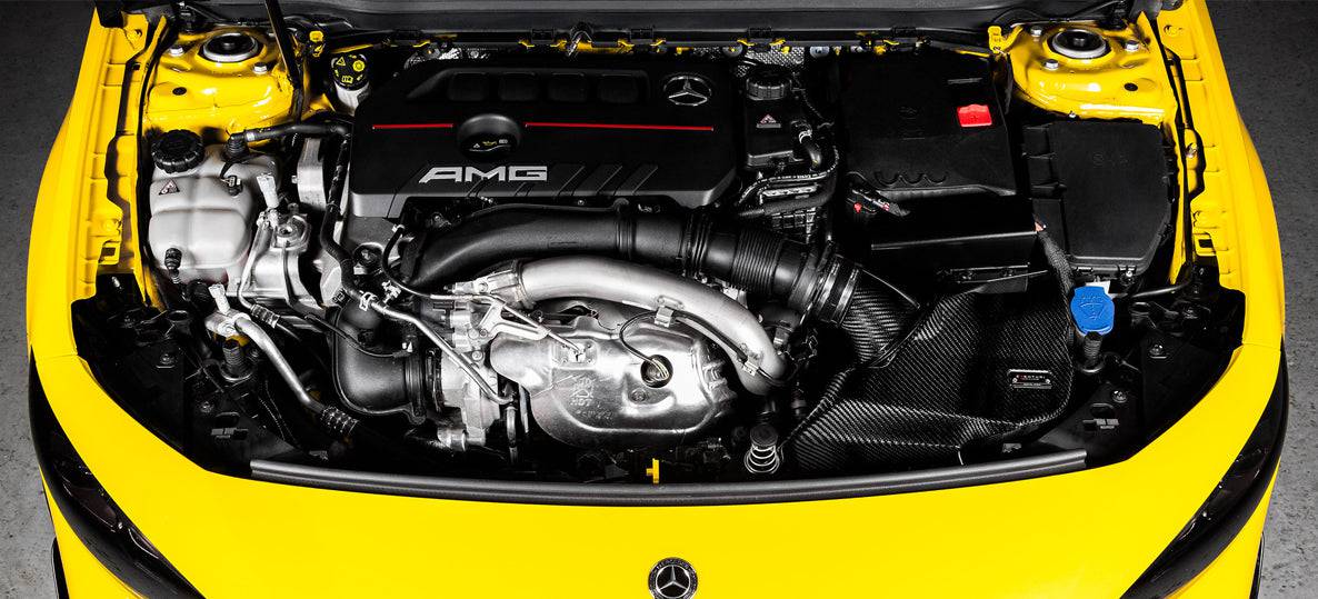 Mercedes A250, A35 AMG W177, CLA 35 AMG & CLA250 Eventuri Carbon Fibre Intake Kit (2018+) - AUTOID - Air Intakes - Eventuri