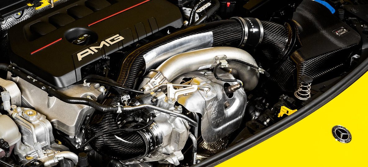 Mercedes A250, A35 AMG W177, CLA 35 AMG & CLA250 Eventuri Carbon Fibre Turbo Tube - AUTOID® - Air Intakes - Eventuri