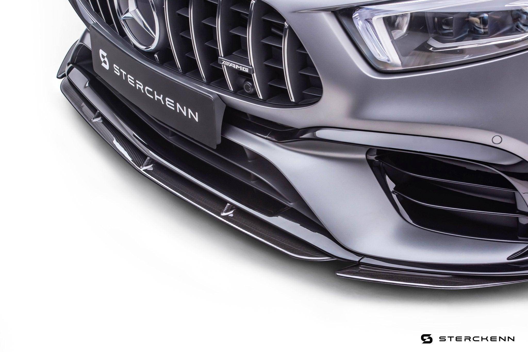 Mercedes A45 AMG W177 Carbon Fibre Front Lip by Sterckenn (2020-2023) - AUTOID® - Front Lips & Splitters - Sterckenn