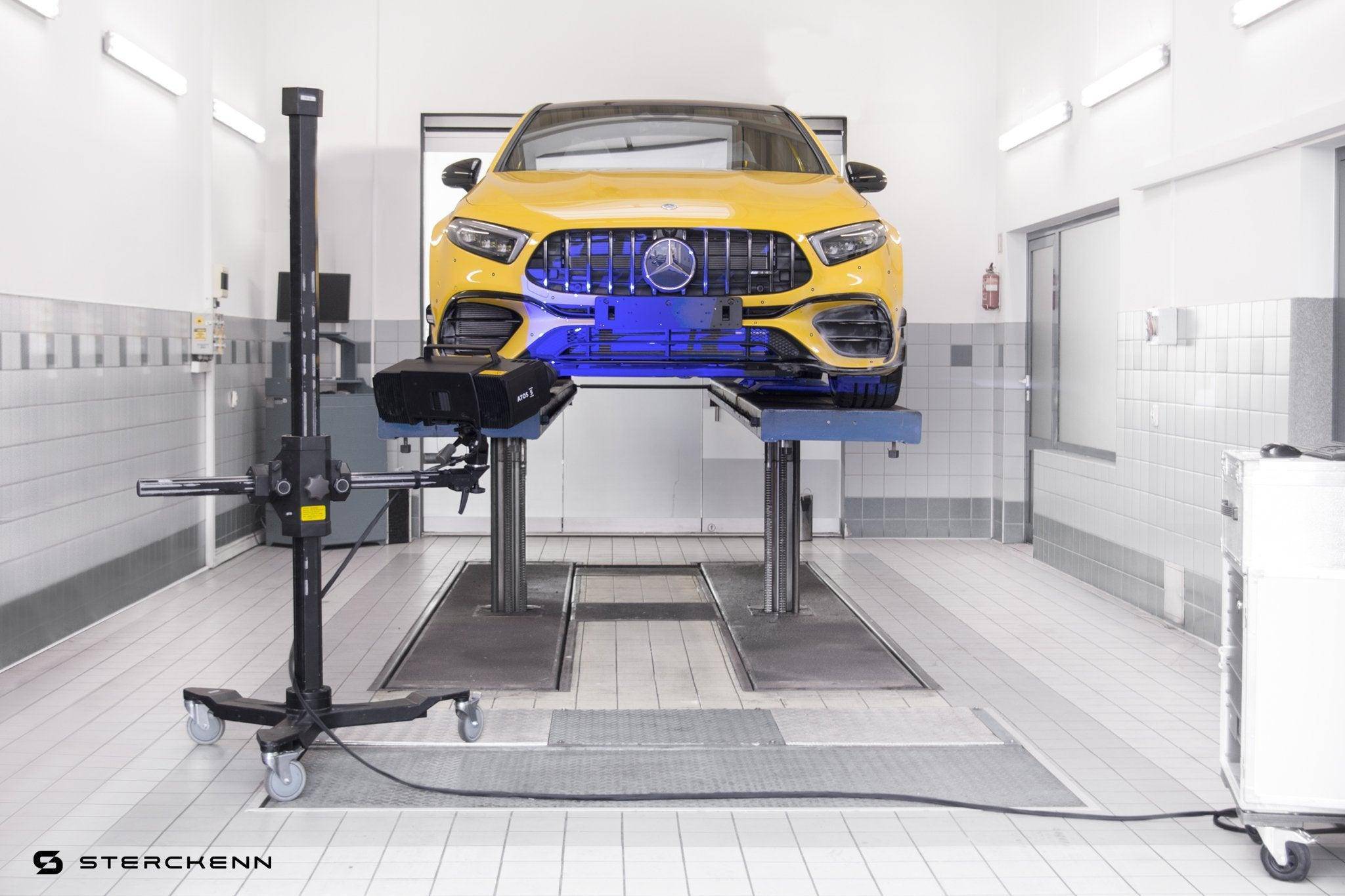 Mercedes A45 AMG W177 Carbon Fibre Front Lip by Sterckenn (2020-2023) - AUTOID® - Front Lips & Splitters - Sterckenn
