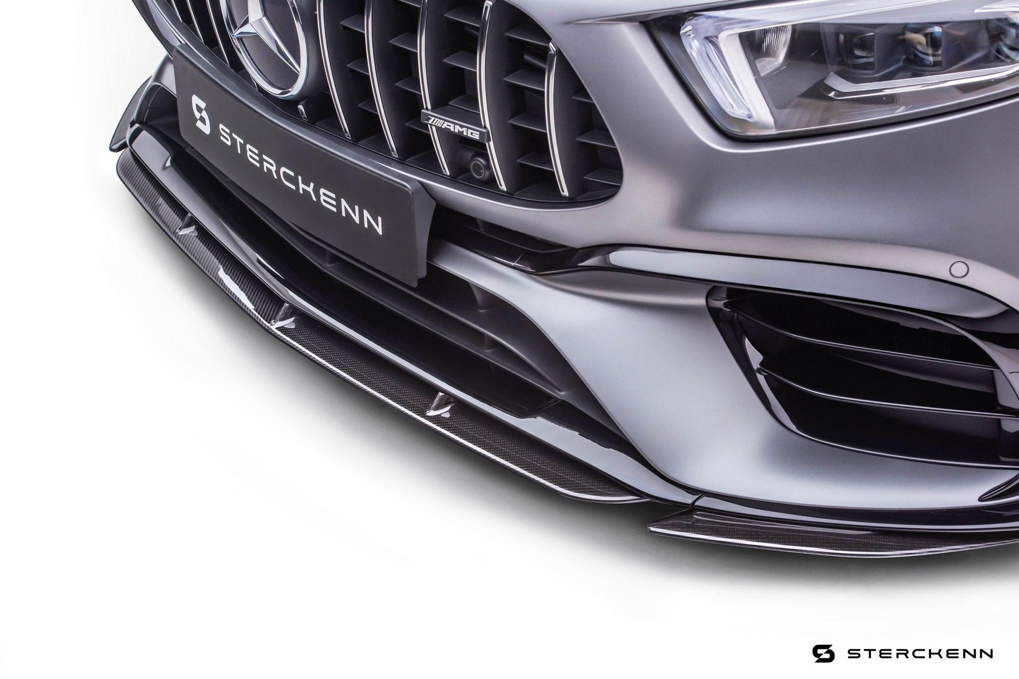 Mercedes A45 AMG W177 Carbon Fibre Front Lip by Sterckenn (2020-2023) - AUTOID® - Front Lips & Splitters - Sterckenn