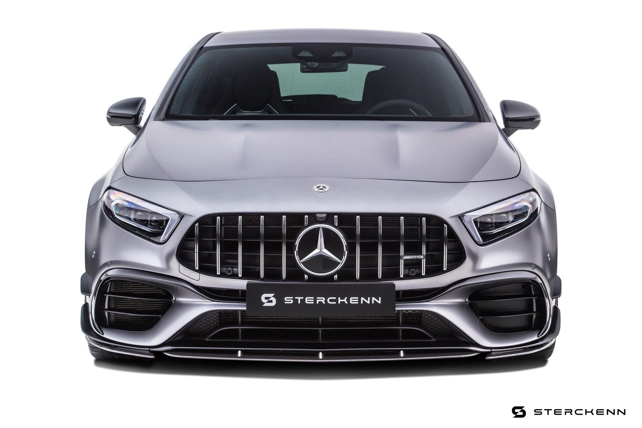 Mercedes A45 AMG W177 Carbon Fibre Front Lip by Sterckenn (2020-2023) - AUTOID® - Front Lips & Splitters - Sterckenn