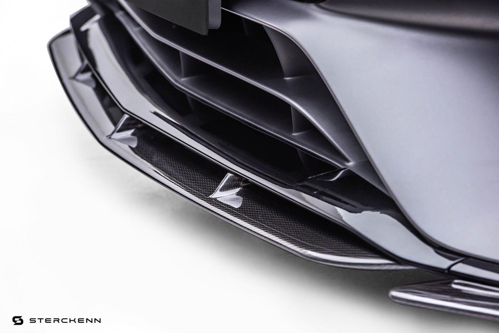 Mercedes A45 AMG W177 Carbon Fibre Front Lip by Sterckenn (2020-2023) - AUTOID® - Front Lips & Splitters - Sterckenn