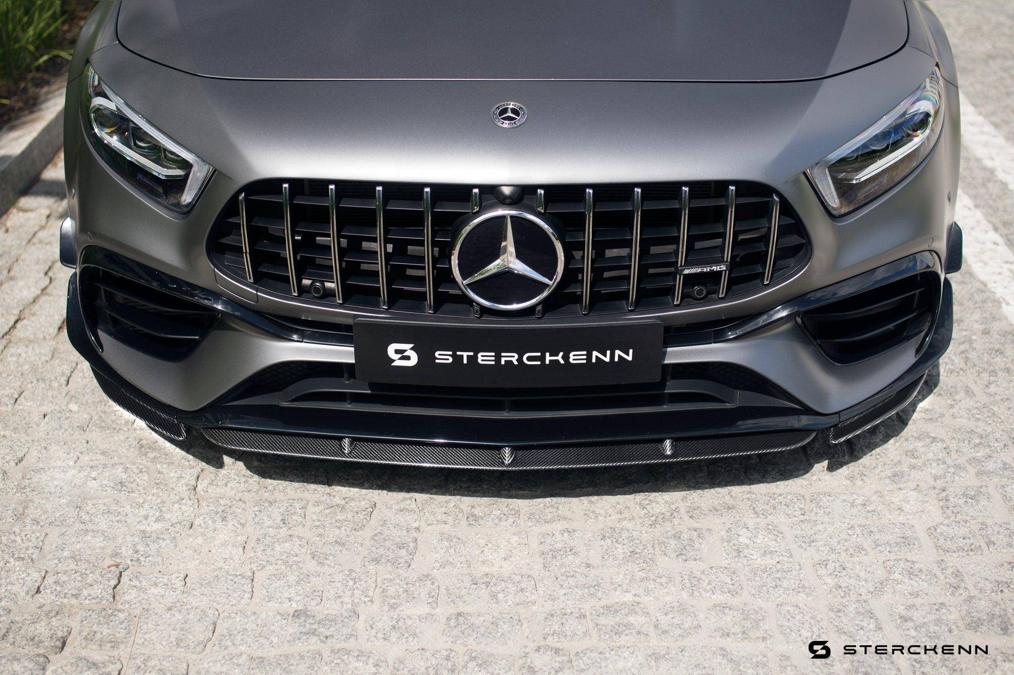 Mercedes A45 AMG W177 Carbon Fibre Front Lip by Sterckenn (2020-2023) - AUTOID® - Front Lips & Splitters - Sterckenn