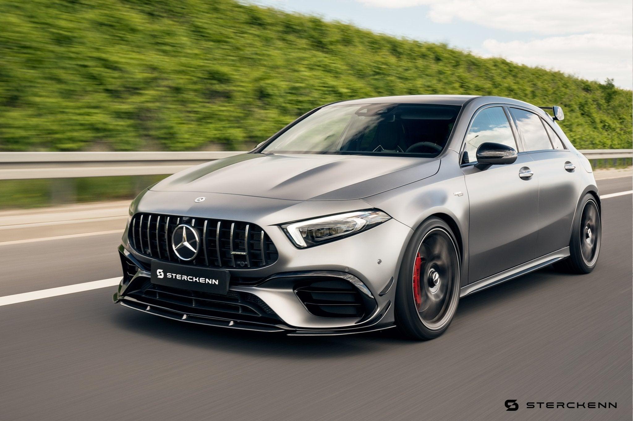 Mercedes A45 AMG W177 Carbon Fibre Front Lip by Sterckenn (2020-2023) - AUTOID® - Front Lips & Splitters - Sterckenn