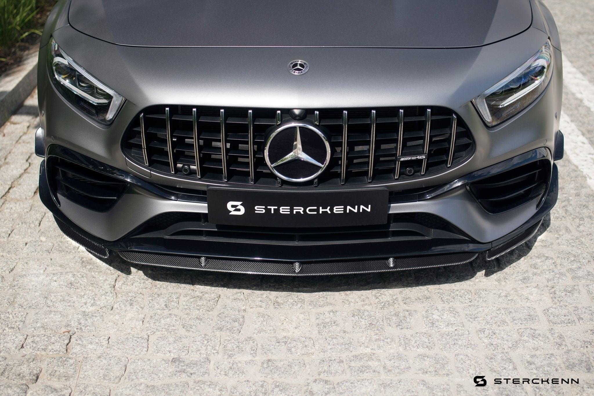 Mercedes A45 AMG W177 Carbon Fibre Front Lip by Sterckenn (2020-2023) - AUTOID® - Front Lips & Splitters - Sterckenn
