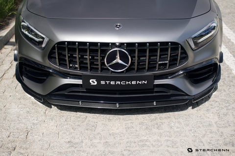 Mercedes A45 AMG W177 Carbon Fibre Front Lip by Sterckenn (2020-2023) - AUTOID® - Front Lips & Splitters - Sterckenn