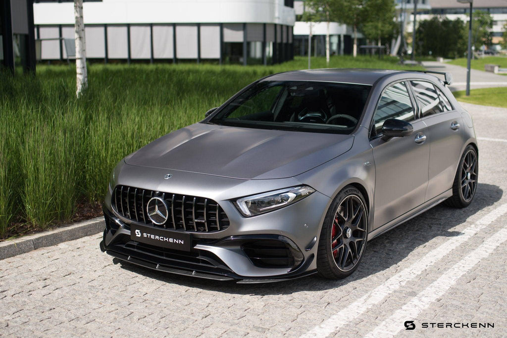 Mercedes A45 AMG W177 Carbon Fibre Front Lip by Sterckenn (2020-2023) - AUTOID® - Front Lips & Splitters - Sterckenn
