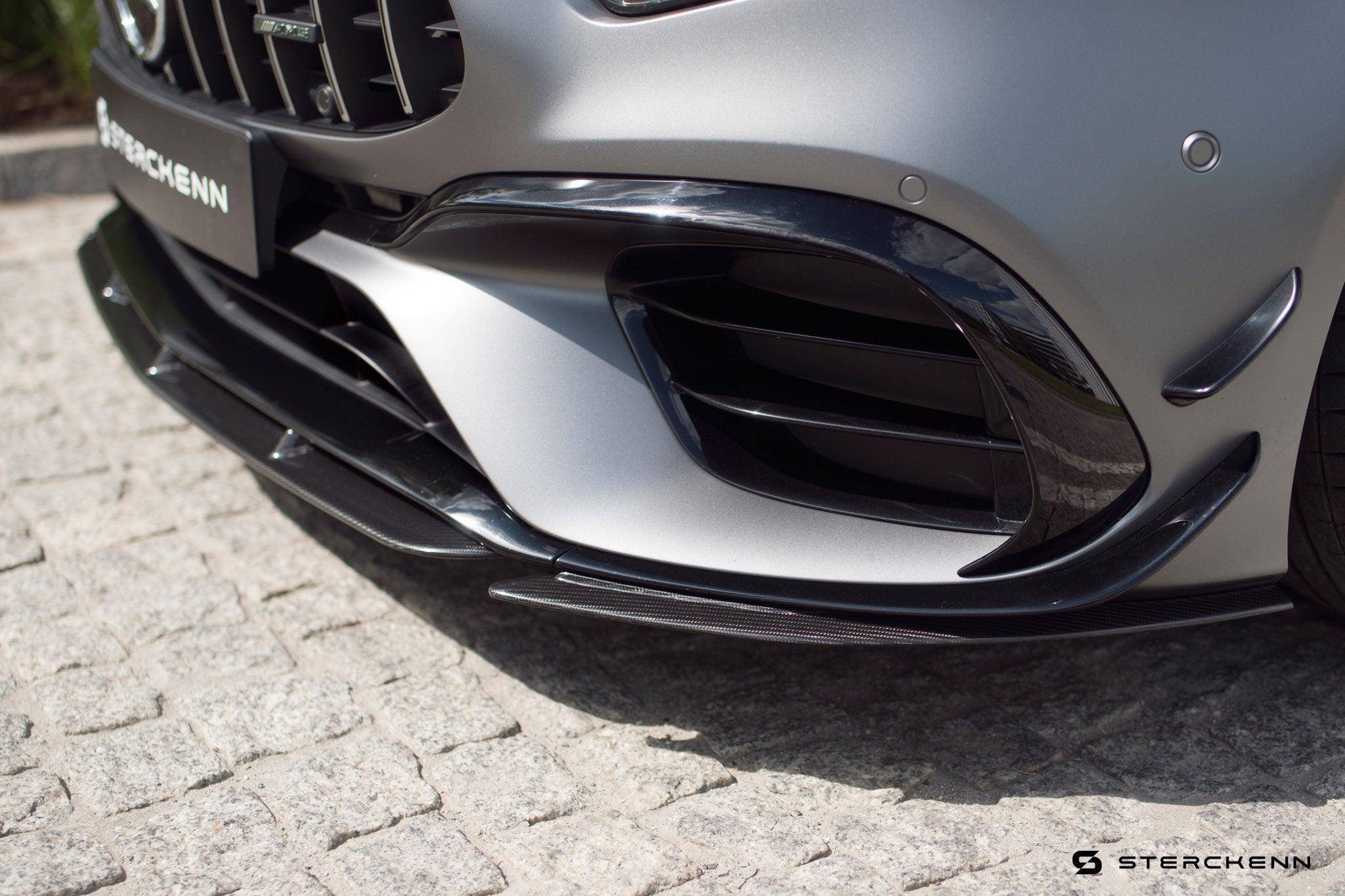 Mercedes A45 AMG W177 Carbon Fibre Front Lip by Sterckenn (2020+) - AUTOID - Front Lips & Splitters - Sterckenn