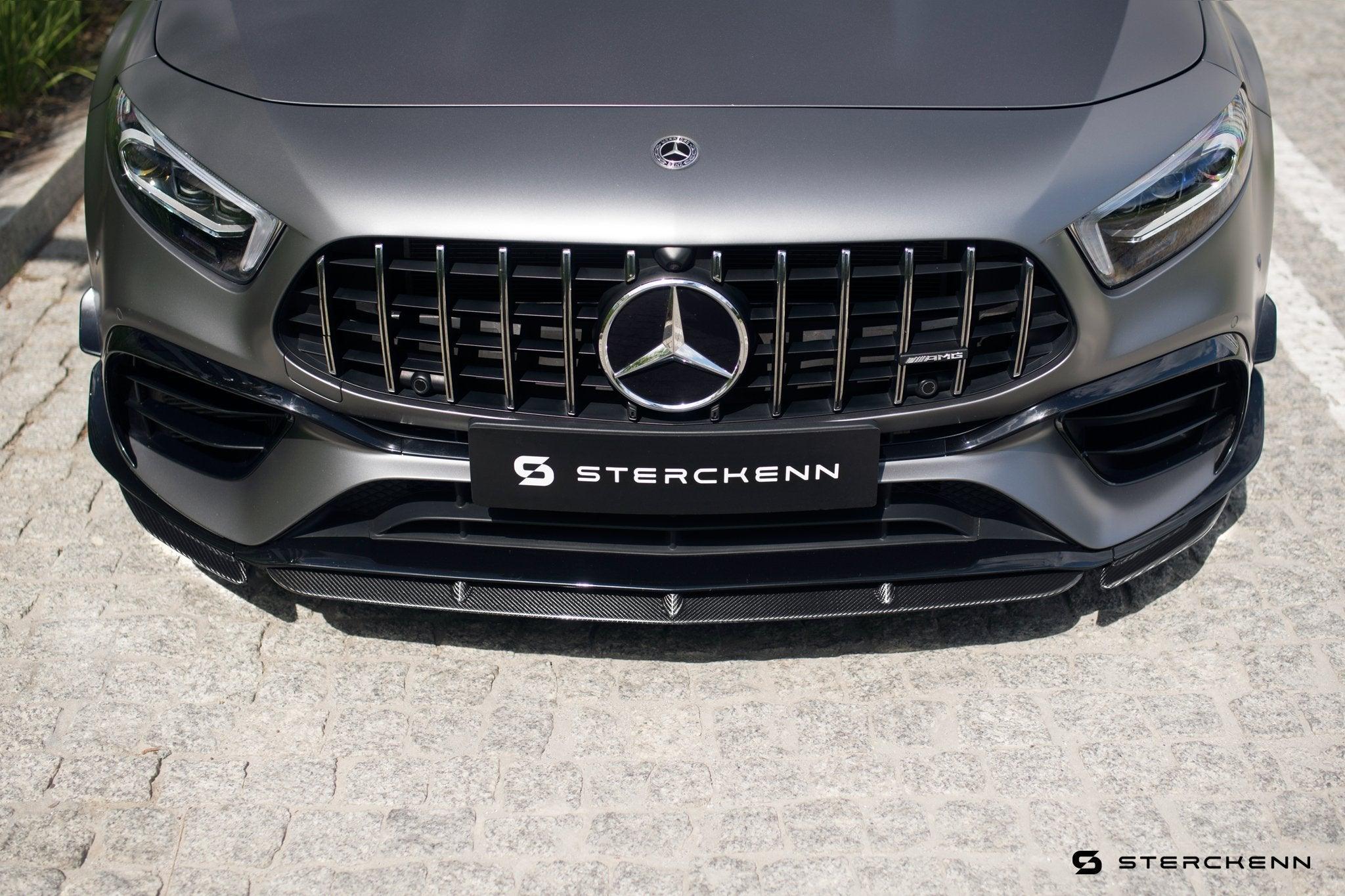 Mercedes A45 AMG W177 Carbon Fibre Front Lip by Sterckenn (2020+) - AUTOID - Front Lips & Splitters - Sterckenn