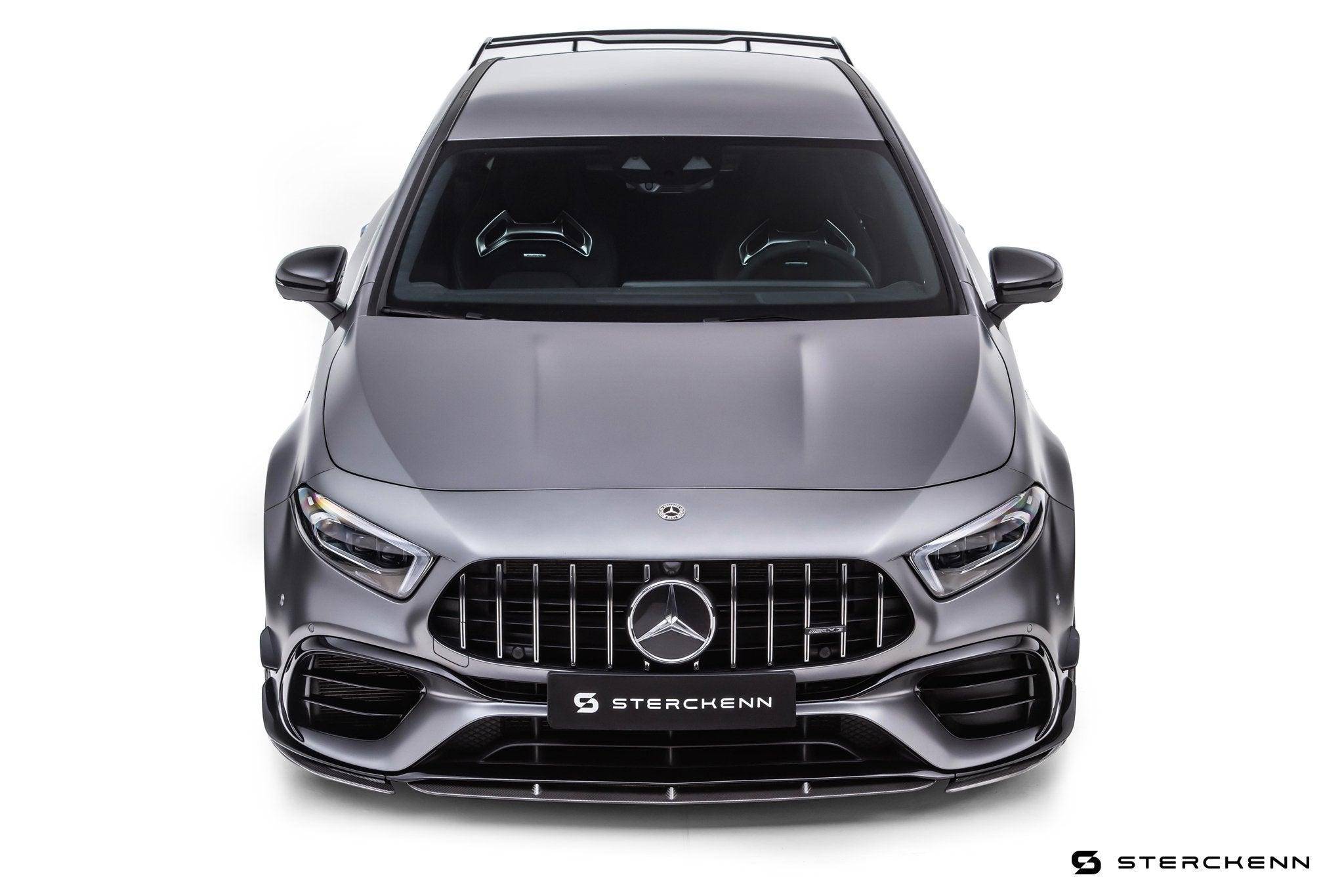 Mercedes A45 AMG W177 Carbon Fibre Front Lip by Sterckenn (2020+) - AUTOID - Front Lips & Splitters - Sterckenn