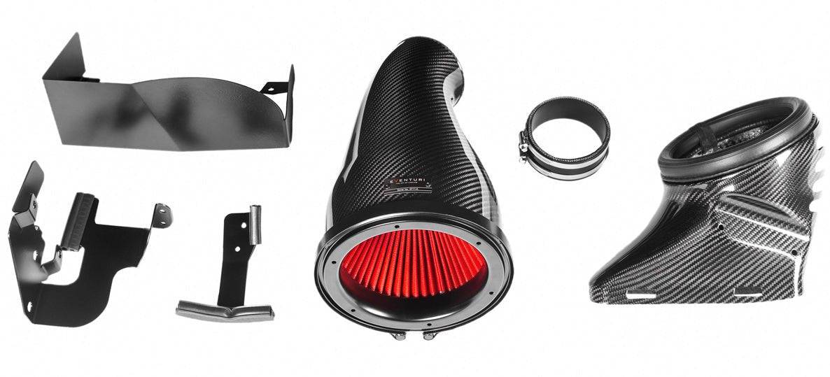 Mercedes A45 W177, C118 & CLA45 Eventuri Carbon Fibre Intake Kit (2018+) - AUTOID - Air Intakes - Eventuri