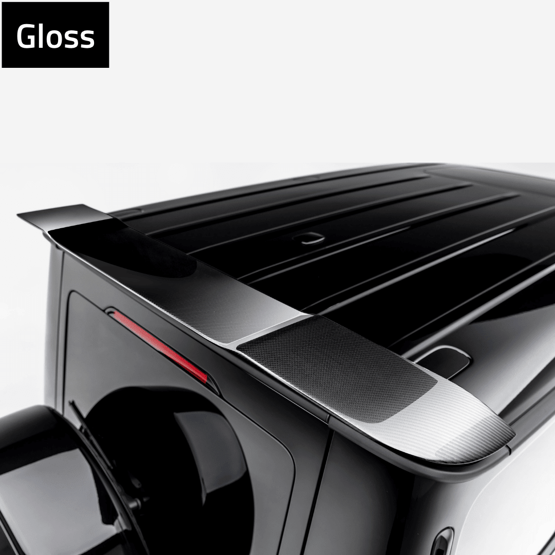 Mercedes Benz G63 AMG W463 Glossy Rear Roof Spoiler by Vorsteiner - AUTOID® - Rear Spoilers - Vorsteiner