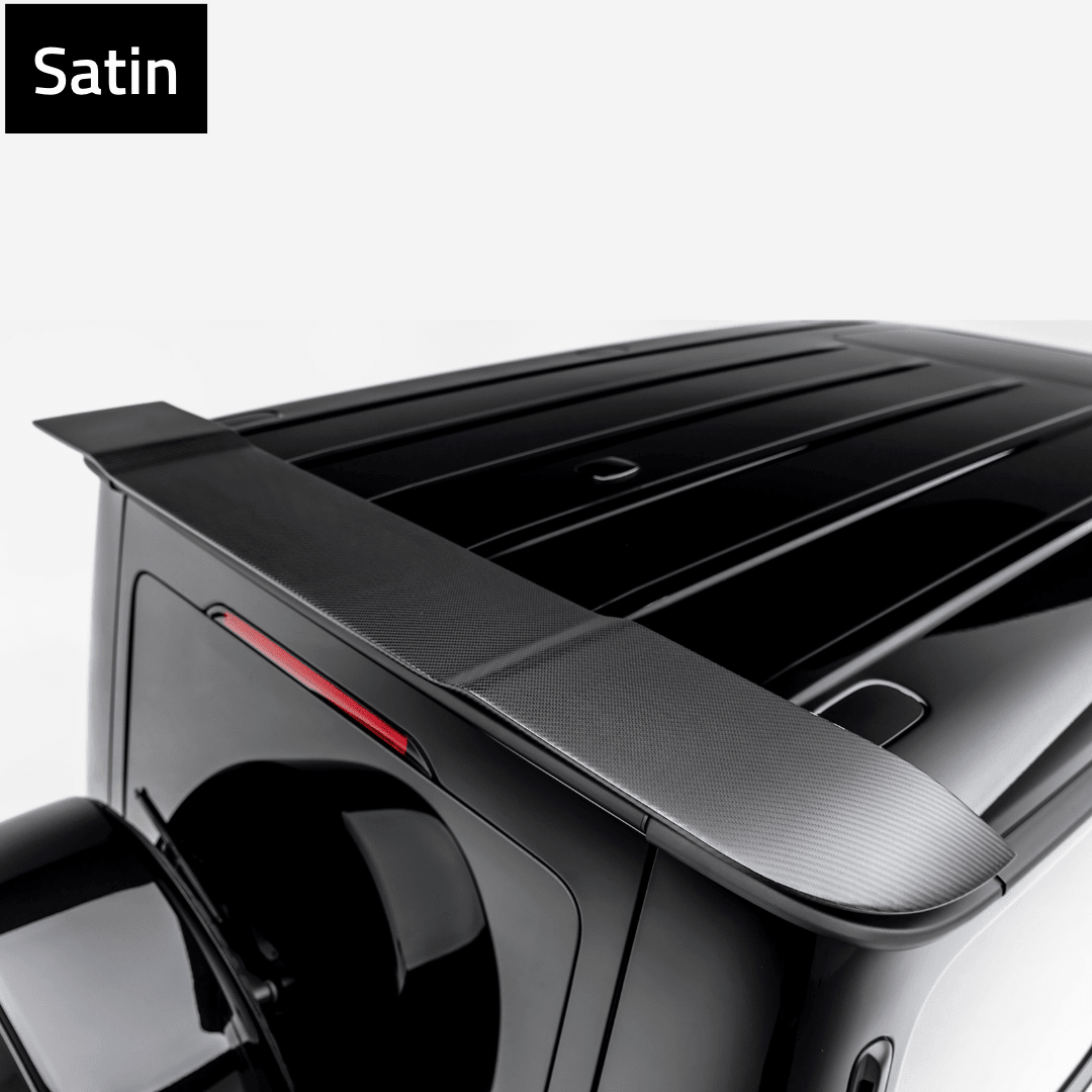 Mercedes Benz G63 AMG W463 Satin Rear Roof Spoiler by Vorsteiner - AUTOID® - Rear Spoilers - Vorsteiner