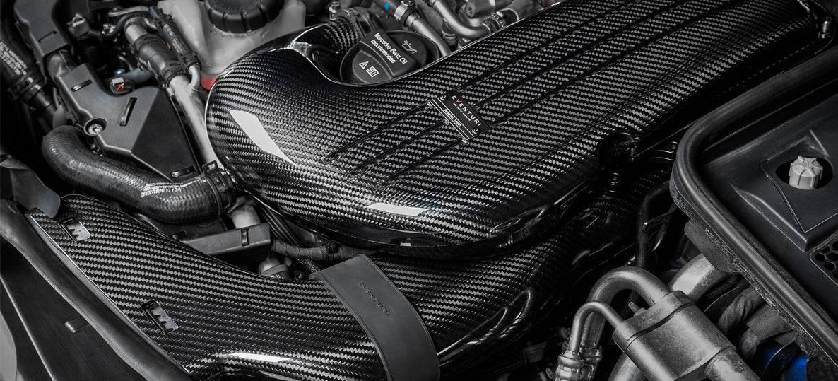 Mercedes C63 & C63S W205 C205 Eventuri Carbon Fibre Intake Kit (2014+) - AUTOID - Air Intakes - Eventuri