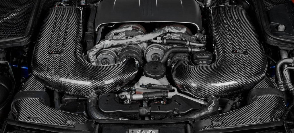 Mercedes C63 & C63S W205 C205 Eventuri Carbon Fibre Intake System - AUTOID® - Air Intakes - Eventuri